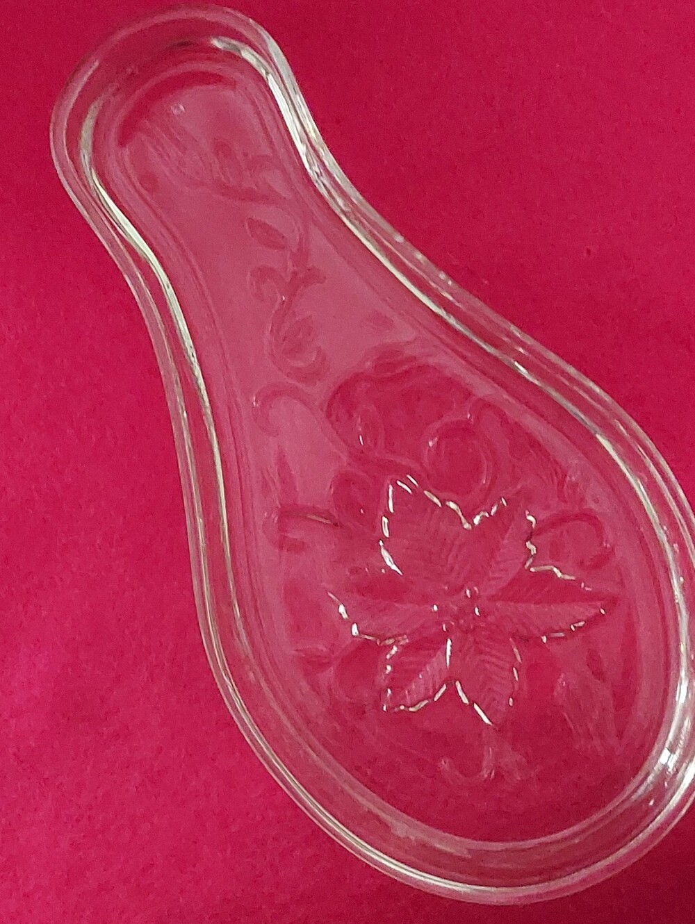 Princess House Crystal Spoon Rest - Picture 2 of 9
